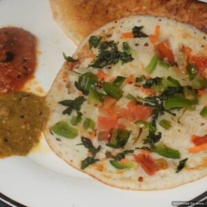 Uttapam with Fish Pulusu